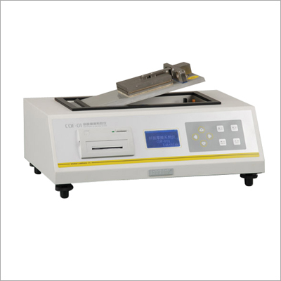 Inclined Surface Coefficient of Friction Tester