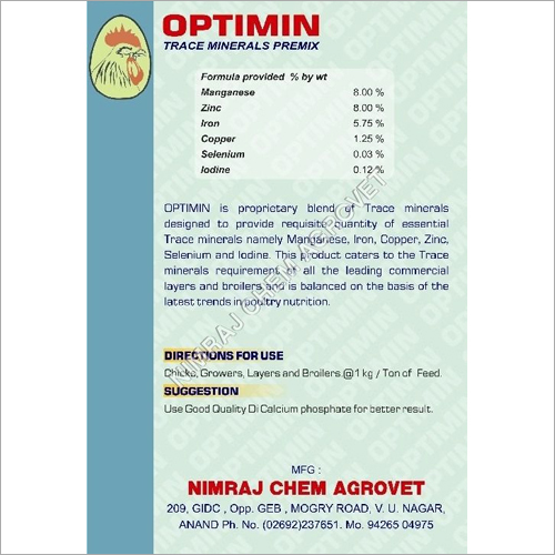 Trace Mineral Premix