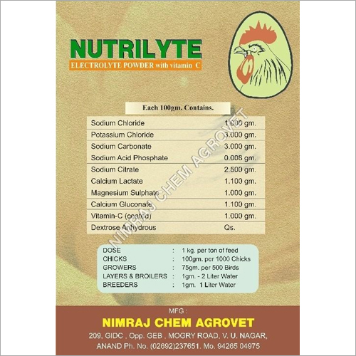 Electrolyte Powder with Vitamin C