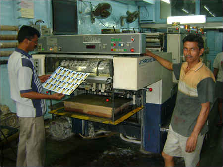 Komori Lithrone 428, 4 Colour Printing Machine