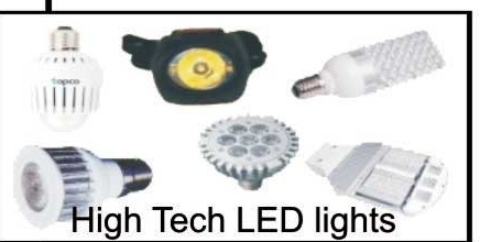High Tech LED lights