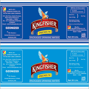 5 Color Kingfisher Sticker