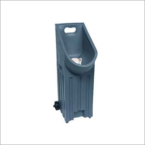 Grey Portable Male Urinal For 1 Person
