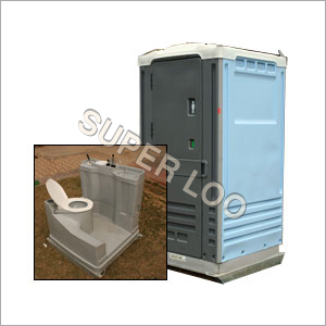 Skyblue/Grey Super Loo Star Portable Toilet