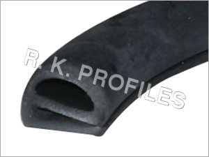 Fridge Type Rubber Profile - Rubber, Variable Length & Width, Black | Durable Seals, Weather Resistant, Easy Installation