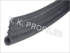 Rubber P-Type Door Seal