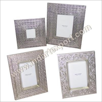 White Embossed Frames