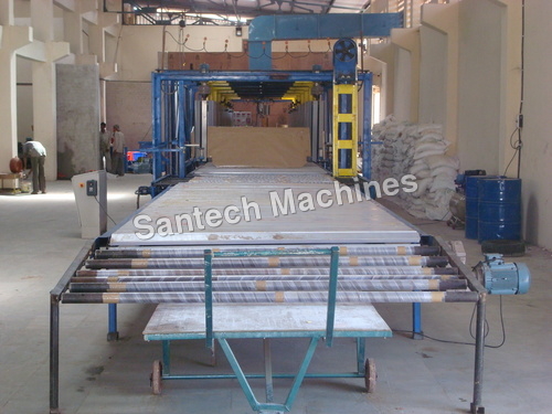 Three Conveyor Continuous Foaming Machine - 5 Ton/Day Capacity, Semi-Automatic Operation, Computerized Control, High Efficiency and Low Power Consumption, Enhanced Performance and Quality