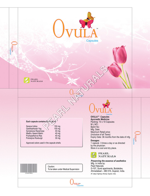 OVULA Capsules for Female Infertility