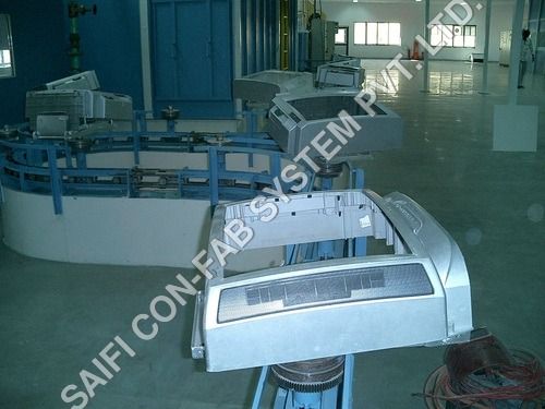 Four Wheel Inverted Conveyor