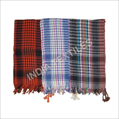 Checked Arafat Scarves