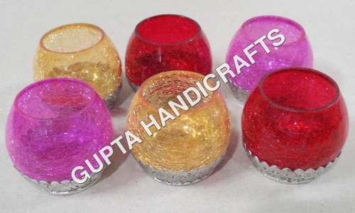 Glass Tea Light Holder