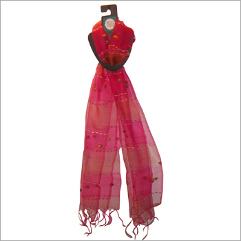 Silk Viscose Blend Woven Stole