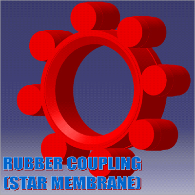 Rubber Coupling (Star Membrane)