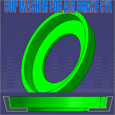 Cup Washer for Air Brake Cylinder