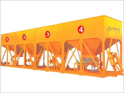Four Bin Feeder