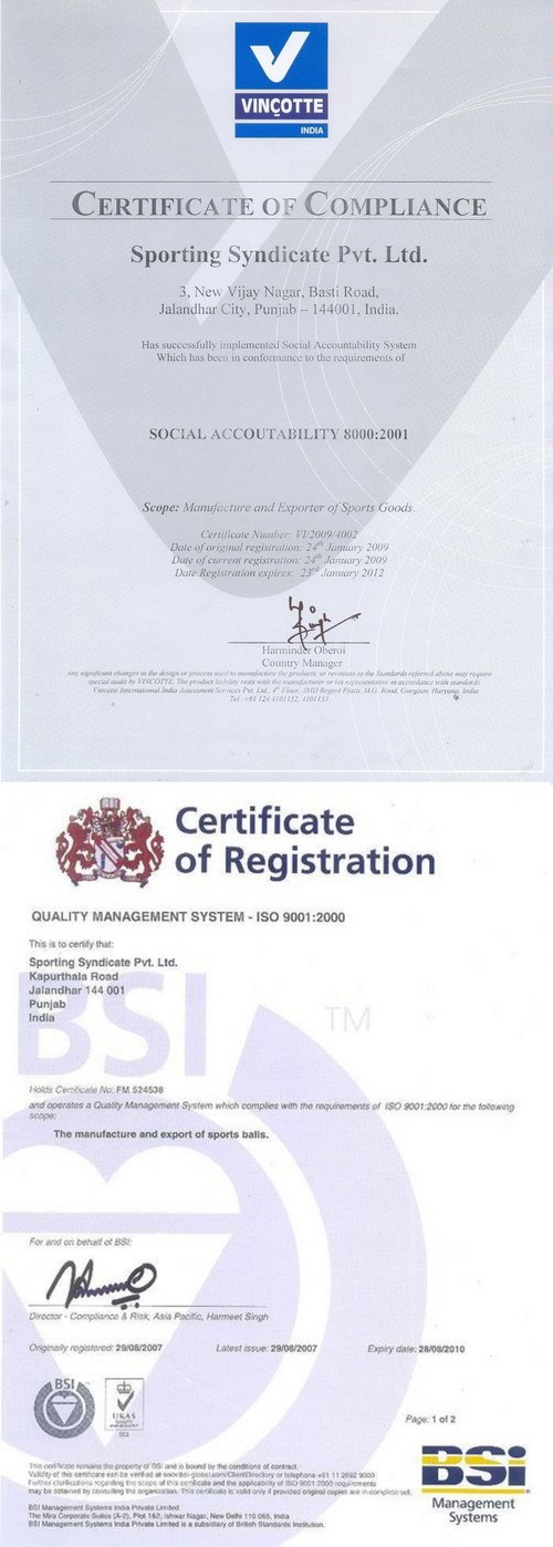 QUALITY MANAGEMENT CERTIFICATE 9001-2000