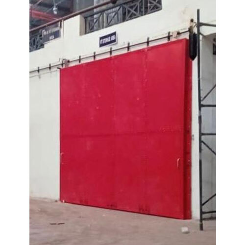 Sliding Door Fire Resistant Doors, Powder Coated