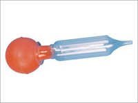 Asepto Syringe - Glass, 50 Ml & 100 Ml | Plungerless Design, Orange Color, Ideal For Medical Training