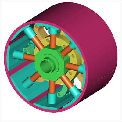 16 Radially Expanding And Collapsing Drum