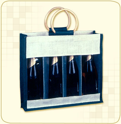 Four Bottle Wine Bag