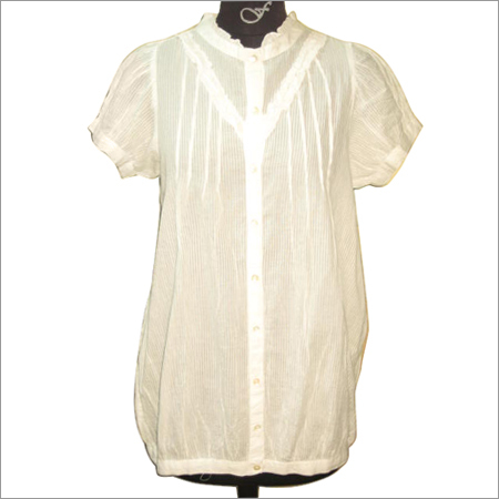 Embroidery Cotton Ladies Top