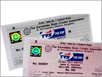 Holograms Entry Tickets