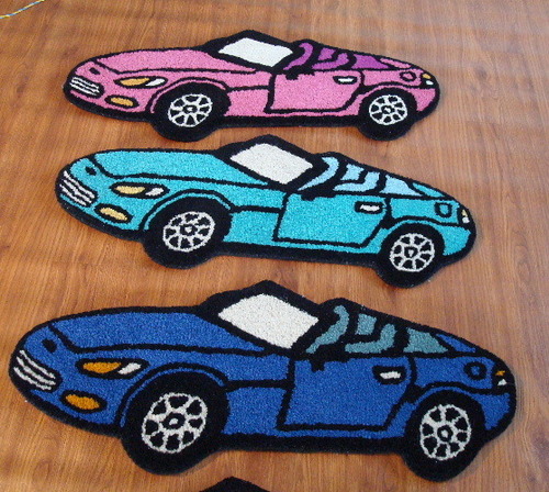 Car Shaped Rugs