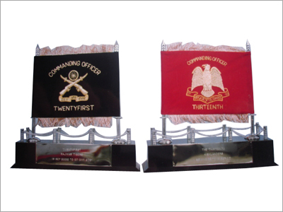 Embroidery Badges - Zari Fabric, Variable Size, Red and Black | Durable, Customizable, Detailed, Eye-Catching