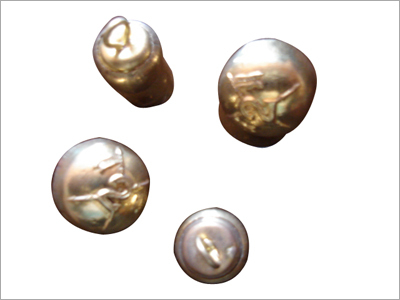 Full Ball Buttons - Brass 8-12mm Gold, Polished Finish | Durable, Decorative, Versatile, Reliable, Stylish