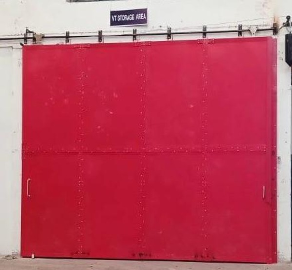 Sliding Fire Doors Application: For Security