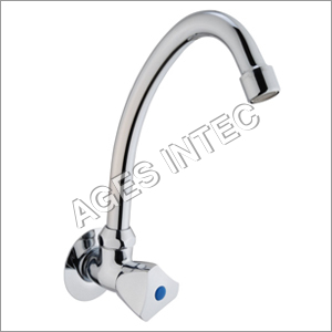 Sink Cock with HU Bend Swivel Spout