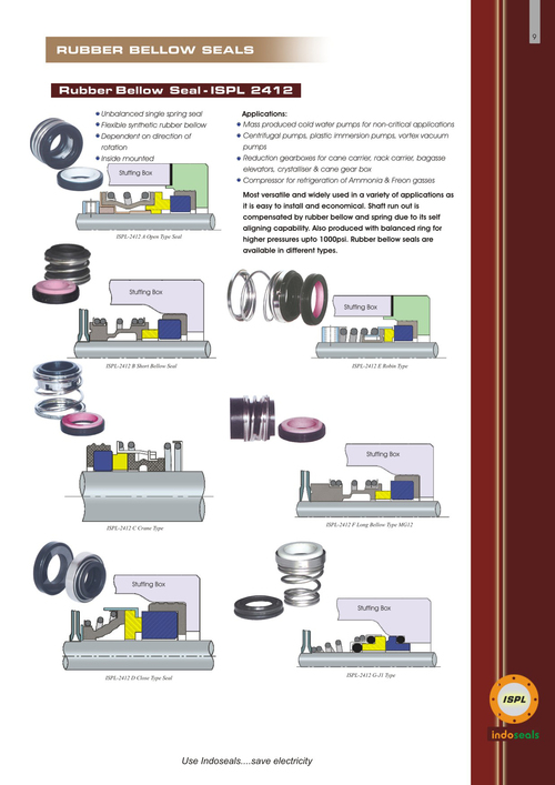 Rubber Bellows Seal