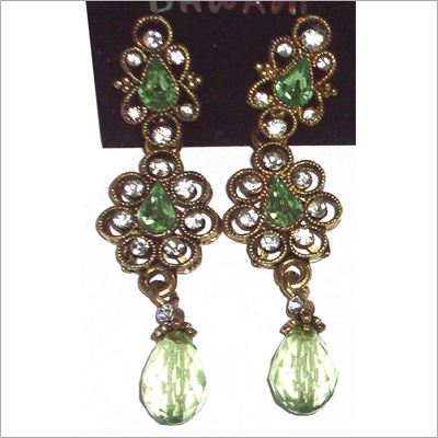 Stone Beaded Earrings