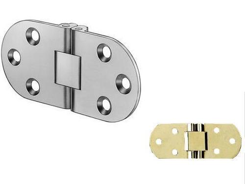 Table Hinges - Heavy-Duty Brass with Steel Pins Antique Hepplewhite Style for Mortised Folding Card Tables Reliable and Easy Folding