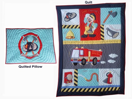 Childrens Fire Quilt