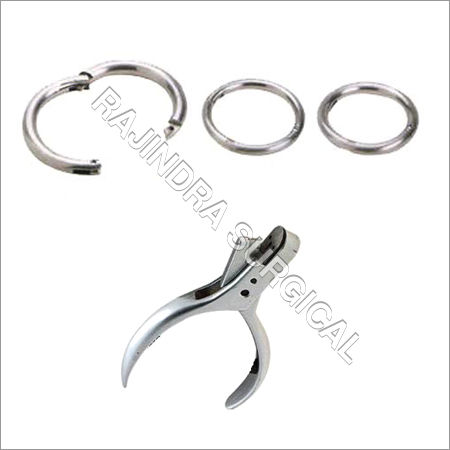 Steel Bull Nose Rings Ear Notching Plier