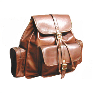 Large Leather Bag Pack