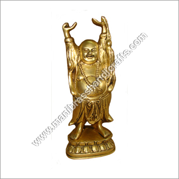 Durable Brass Laughing Buddha Statue