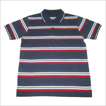 Printed Stripe T- Shirt