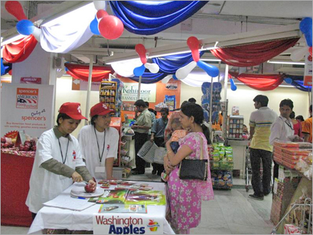 Outlet Decoration of USDA Spencer's,Faridabad