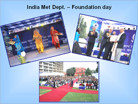 India Met Dept. - Foundation Day