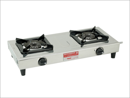 SS Double Burner LPG Gas Stove