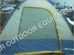 Dome Tent - Single Layer Polyester, Fiber Poles | Lightweight, Hassle-Free Setup, Greater Floor Space, Weather-Resistant Design
