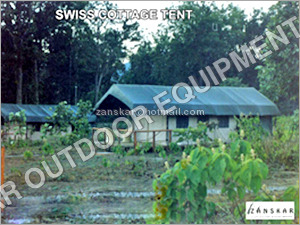 Polyester Swiss Cottage Tent
