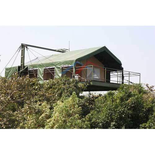 Green Safari Tents