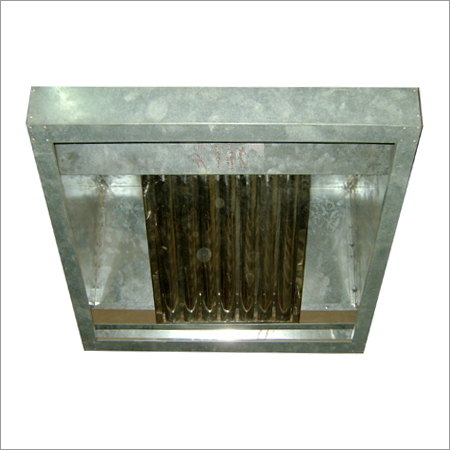 Kitchen Hood With Grease Stop Filters