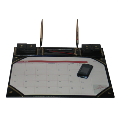 Leather Desk Calender