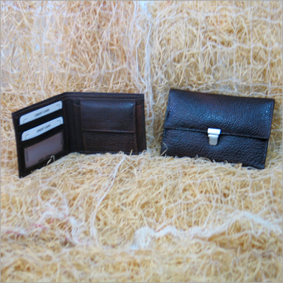 Leather wallet and Coin Purses