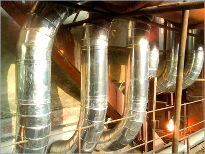 Veneer Casing in Pipe Bend
